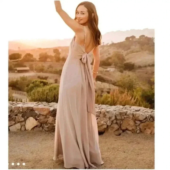 NWT Show Me Your Mumu Lauren  Tie Back Maxi Dress - Picture 8 of 8